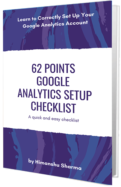 62 Points Google Analytics Setup Checklist